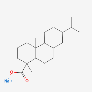 molecular formula C20H33NaO2 B12691080 Sodium tetradecahydro-7-isopropyl-1,4a-dimethylphenanthren-1-carboxylate CAS No. 93839-77-1