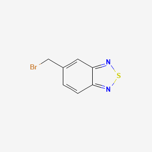 molecular formula C7H5BrN2S B1269113 5-(Bromomethyl)-2,1,3-benzothiadiazole CAS No. 65858-50-6