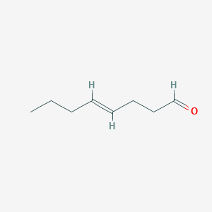 molecular formula C8H14O B12691151 4-Octenal CAS No. 78693-35-3