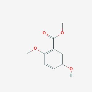 molecular formula C9H10O4 B1269122 Methyl 5-hydroxy-2-methoxybenzoate CAS No. 87513-63-1