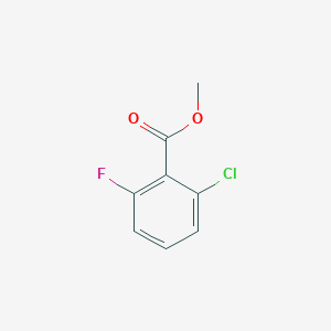 molecular formula C8H6ClFO2 B1269132 2-氯-6-氟苯甲酸甲酯 CAS No. 151360-57-5