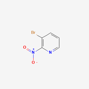 molecular formula C5H3BrN2O2 B1269134 3-溴-2-硝基吡啶 CAS No. 54231-33-3