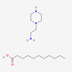 molecular formula C17H37N3O2 B12691380 Einecs 301-001-1 CAS No. 93966-49-5