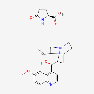 molecular formula C25H31N3O5 B12691444 Einecs 301-142-9 CAS No. 93981-56-7