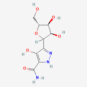 molecular formula C9H13N3O6 B12691463 Pyrazomycin B CAS No. 41855-21-4