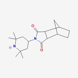 molecular formula C18H28N2O2 B12691481 Hexahydro-N-(2,2,6,6-tetramethyl-4-piperidyl)-3,6-methanophthalimide CAS No. 84540-28-3