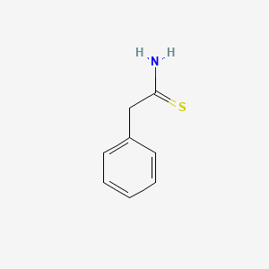 molecular formula C8H9NS B1269149 2-苯乙硫酰胺 CAS No. 645-54-5