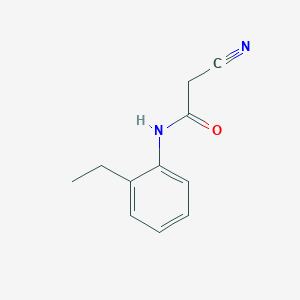 2-cyano-N-(2-ethylphenyl)acetamide