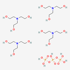 molecular formula C24H65N4O22P3 B12691647 Einecs 303-443-0 CAS No. 94199-69-6
