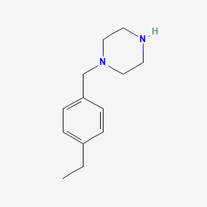 molecular formula C13H20N2 B1269168 1-(4-Ethylbenzyl)piperazine CAS No. 435341-97-2