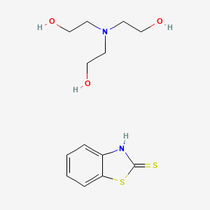 molecular formula C13H20N2O3S2 B12691757 Einecs 278-586-4 CAS No. 76995-02-3