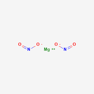 molecular formula MgN2O4 B12691802 Magnesium nitrite CAS No. 15070-34-5