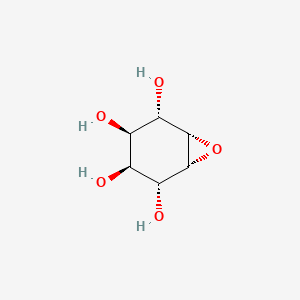 molecular formula C6H10O5 B12691806 Conduritol A epoxide CAS No. 57090-00-3