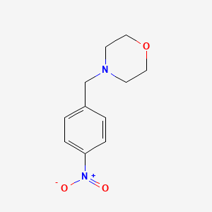 molecular formula C11H14N2O3 B1269181 4-(4-硝基苄基)吗啉 CAS No. 6425-46-3