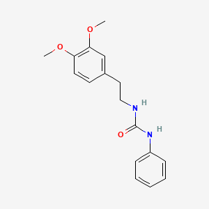 1-[2-(3,4-Dimethoxyphenyl)ethyl]-3-phenylurea