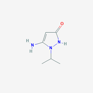 5-Amino-1-isopropyl-1H-pyrazol-3-ol