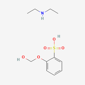 molecular formula C11H19NO5S B12692015 Einecs 280-990-0 CAS No. 83833-16-3
