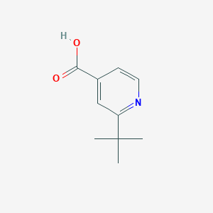 molecular formula C10H13NO2 B1269214 2-(tert-Butyl)isonicotinic acid CAS No. 91940-84-0