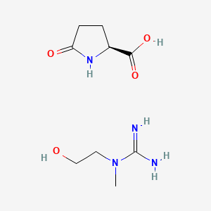 molecular formula C9H18N4O4 B12692182 Einecs 258-115-9 CAS No. 52704-31-1
