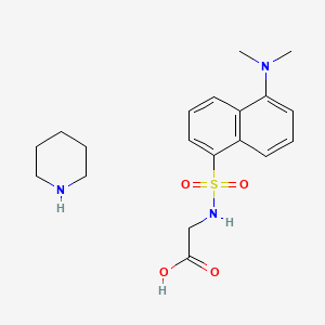 molecular formula C19H27N3O4S B12692223 Einecs 281-026-1 CAS No. 83846-50-8