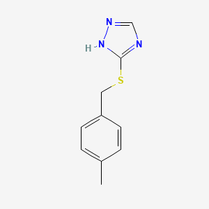 3-((4-Methylbenzyl)thio)-1H-1,2,4-triazole