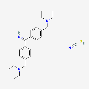 molecular formula C24H34N4S B12692413 Einecs 255-879-5 CAS No. 42548-50-5