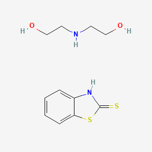 molecular formula C11H16N2O2S2 B12692416 Einecs 282-254-4 CAS No. 84145-29-9