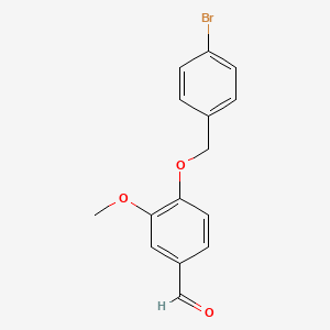 4-[(4-Bromobenzyl)oxy]-3-methoxybenzaldehyde