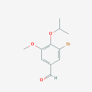 3-Bromo-4-isopropoxy-5-methoxybenzaldehyde