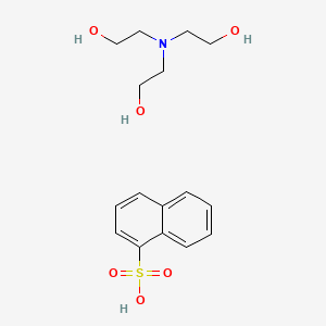 molecular formula C16H23NO6S B12692623 Einecs 299-493-5 CAS No. 93892-12-7