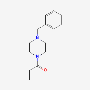 1-(4-Benzylpiperazin-1-yl)propan-1-one