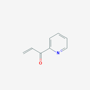 molecular formula C8H7NO B126927 1-(Pyridin-2-yl)prop-2-en-1-one CAS No. 157592-40-0