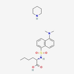 molecular formula C23H35N3O4S B12692780 Einecs 282-581-2 CAS No. 84255-33-4