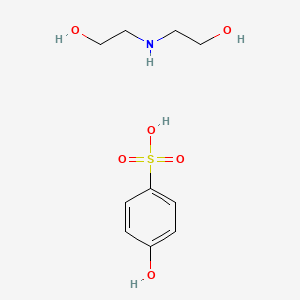 molecular formula C10H17NO6S B12692882 Einecs 299-588-1 CAS No. 93893-01-7