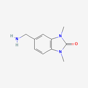 5-(Aminomethyl)-1,3-dimethyl-1,3-dihydro-2h-benzimidazol-2-one