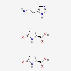 molecular formula C15H23N5O6 B12693007 Einecs 299-156-2 CAS No. 93857-24-0