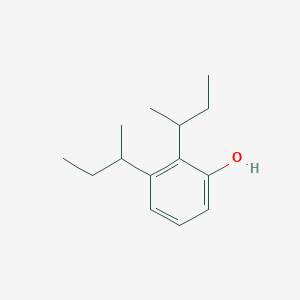 molecular formula C14H22O B12693076 2,3-Di-sec-butylphenol CAS No. 137245-55-7