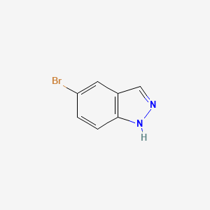 molecular formula C7H5BrN2 B1269310 5-bromo-1H-indazole CAS No. 53857-57-1