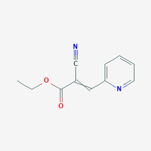 Ethyl 2-cyano-3-(pyridin-2-YL)acrylate