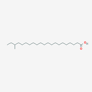 molecular formula C22H44O2 B12693235 19-Methylheneicosanoic acid CAS No. 36332-94-2