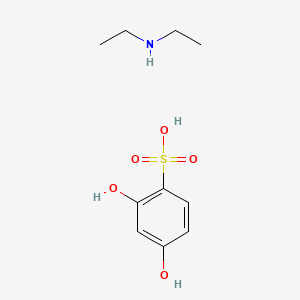 molecular formula C10H17NO5S B12693255 Einecs 247-437-5 CAS No. 26055-90-3
