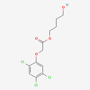 molecular formula C12H13Cl3O4 B12693355 4-Hydroxybutyl (2,4,5-trichlorophenoxy)acetate CAS No. 40583-17-3