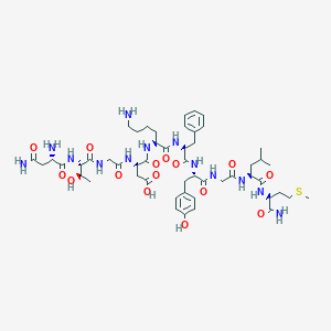 molecular formula C51H77N13O15S B126936 Sialokinin I CAS No. 152923-41-6