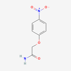molecular formula C8H8N2O4 B1269366 2-(4-Nitrophenoxy)acetamide CAS No. 63218-14-4