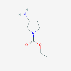 Ethyl 3-aminopyrrolidine-1-carboxylate