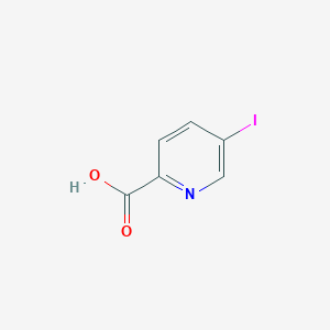 molecular formula C6H4INO2 B126940 5-碘吡啶-2-羧酸 CAS No. 32046-43-8