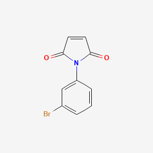 molecular formula C10H6BrNO2 B1269411 1-(3-bromophenyl)-1H-pyrrole-2,5-dione CAS No. 53534-14-8