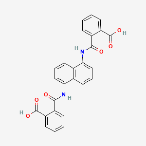 Benzoic acid, 2,2'-[1,5-naphthalenediylbis(iminocarbonyl)]bis-