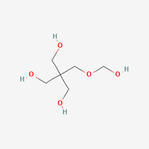 molecular formula C6H14O5 B12694483 2-((Hydroxymethoxy)methyl)-2-(hydroxymethyl)propane-1,3-diol CAS No. 94021-29-1