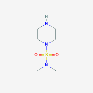 molecular formula C6H15N3O2S B1269464 N,N-dimethylpiperazine-1-sulfonamide CAS No. 98961-97-8